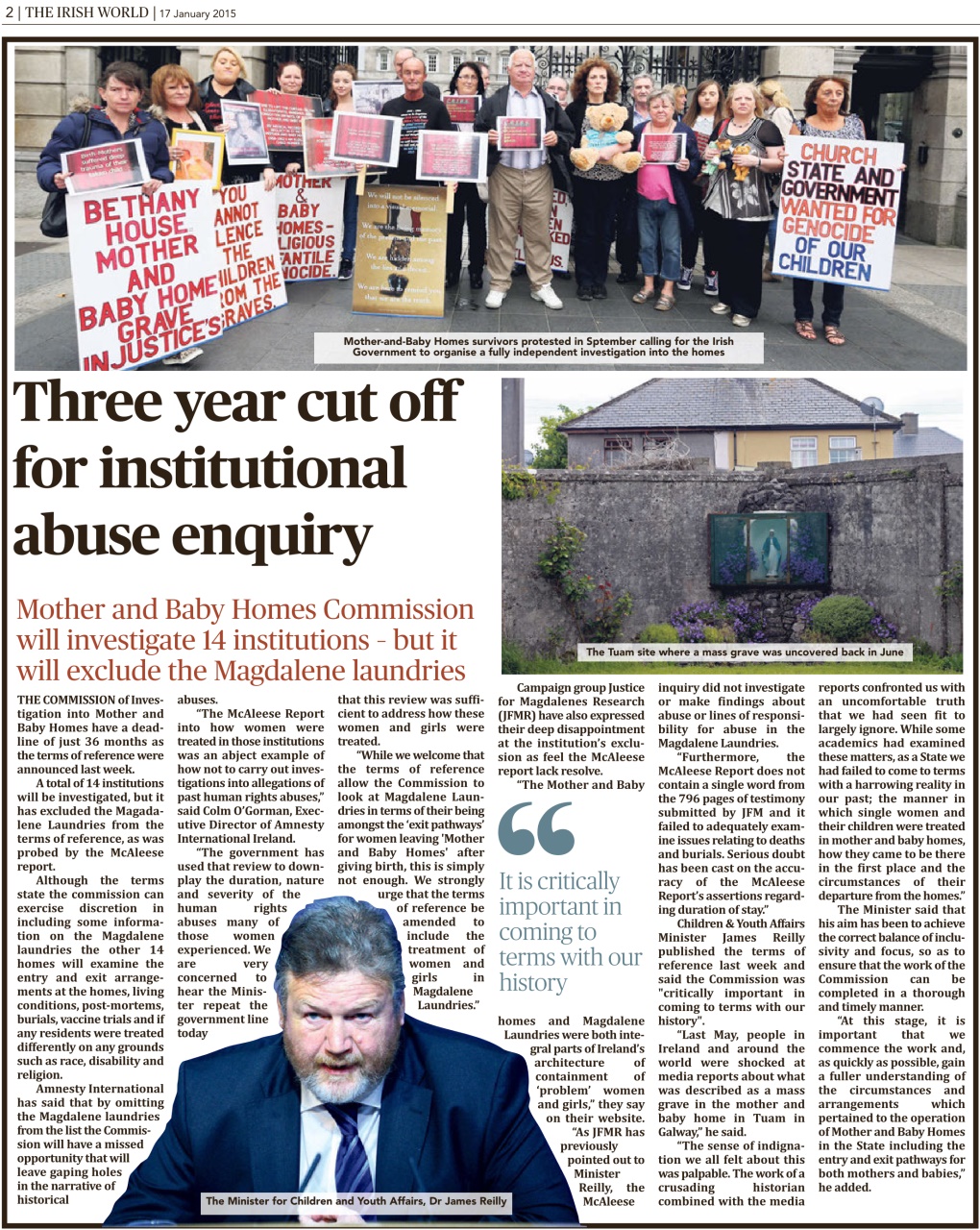 Irish World Preview Pages