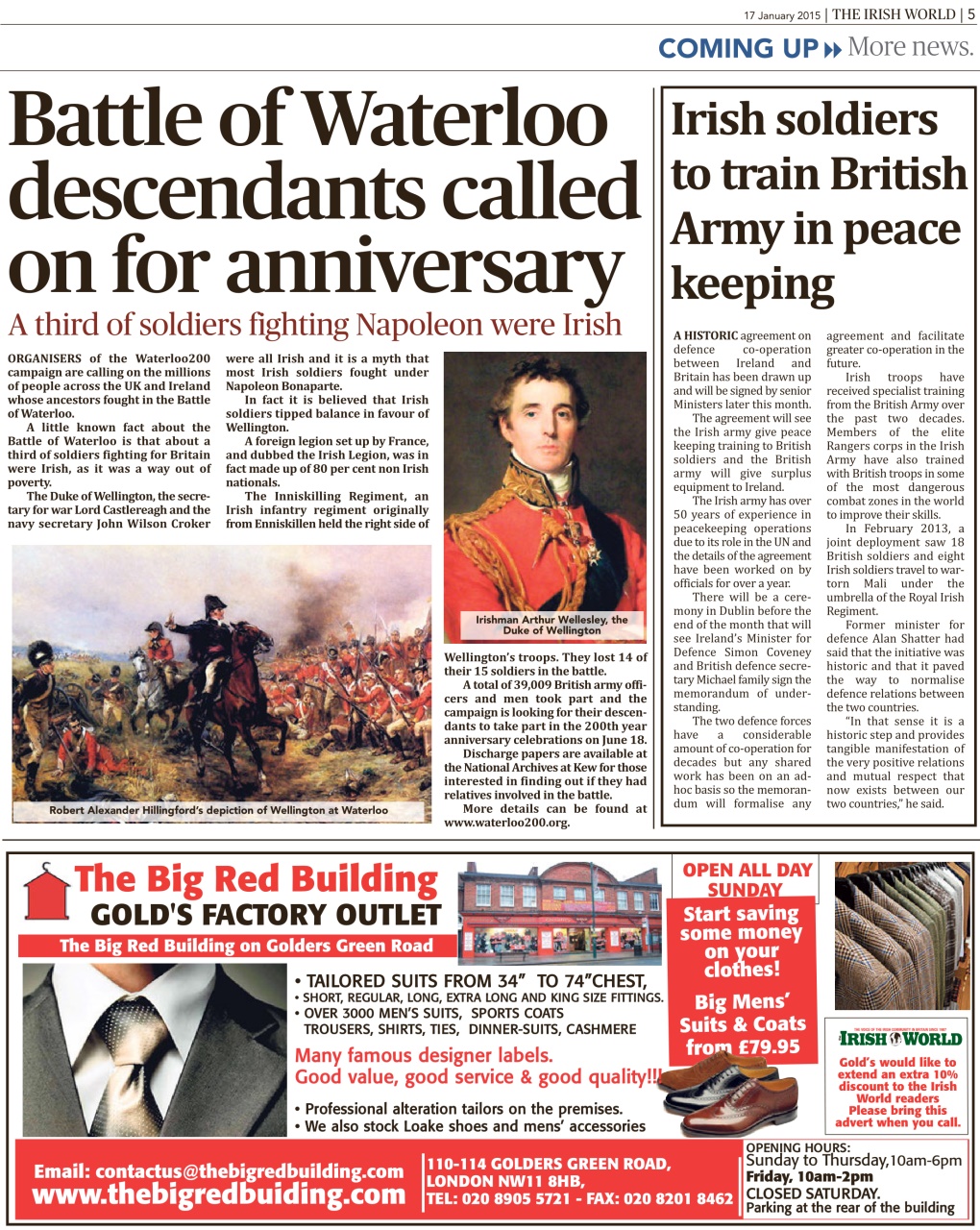 Irish World Preview Pages