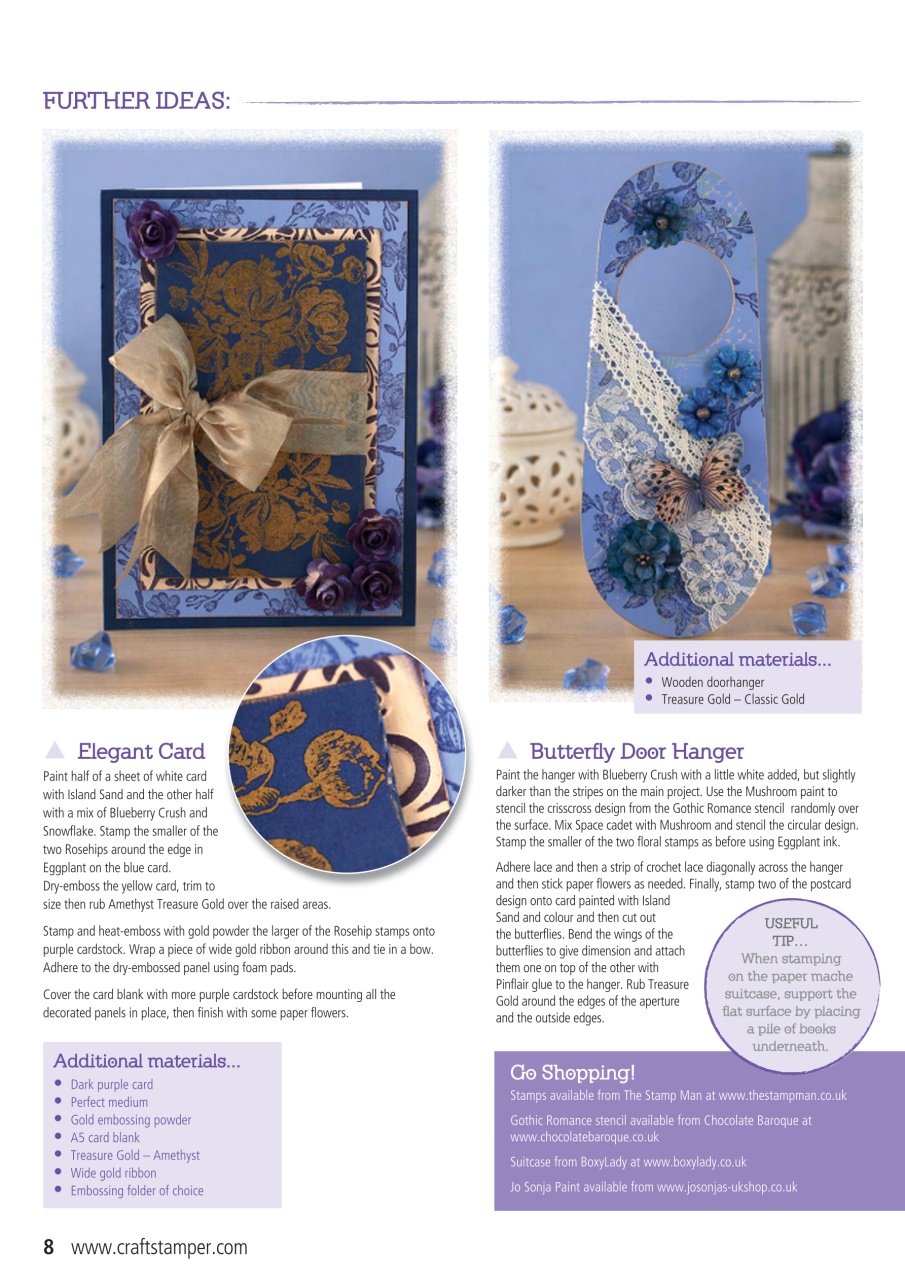 Craft Stamper Preview Pages