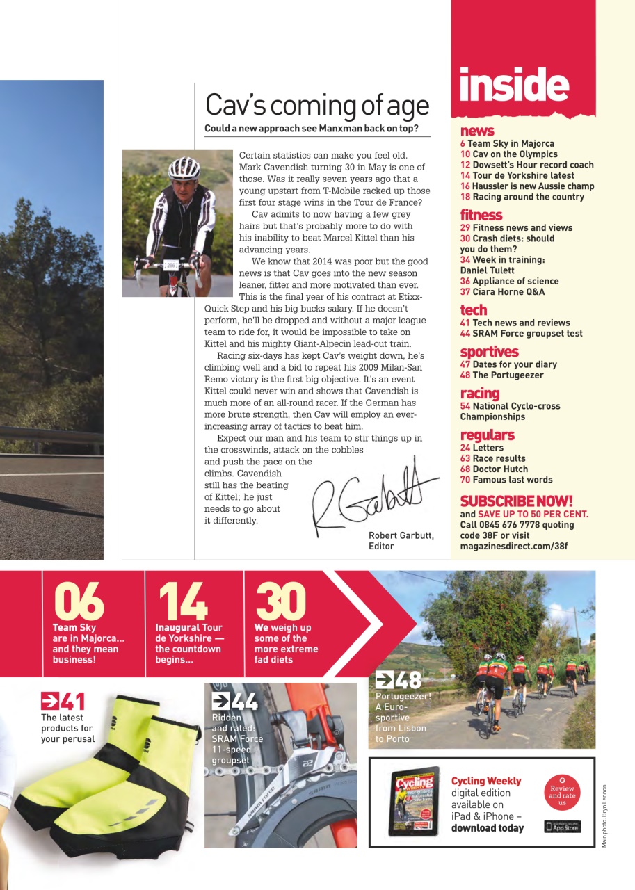 Cycling Weekly Preview Pages