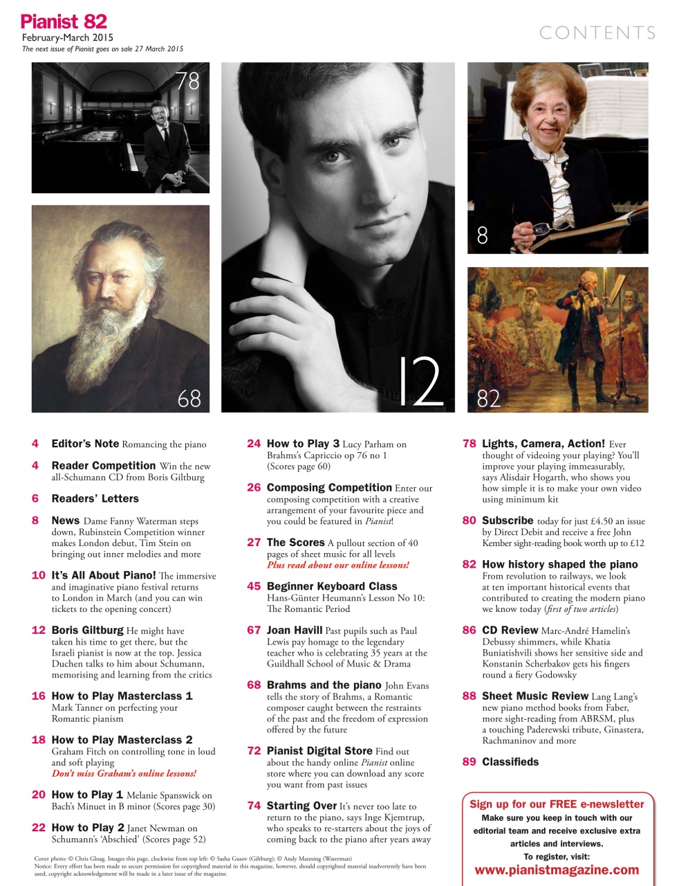 Pianist Preview Pages