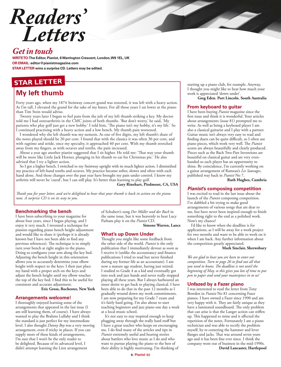 Pianist Preview Pages