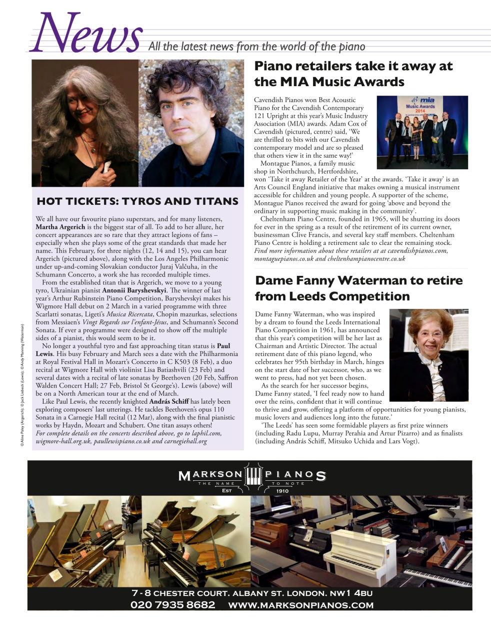 Pianist Preview Pages