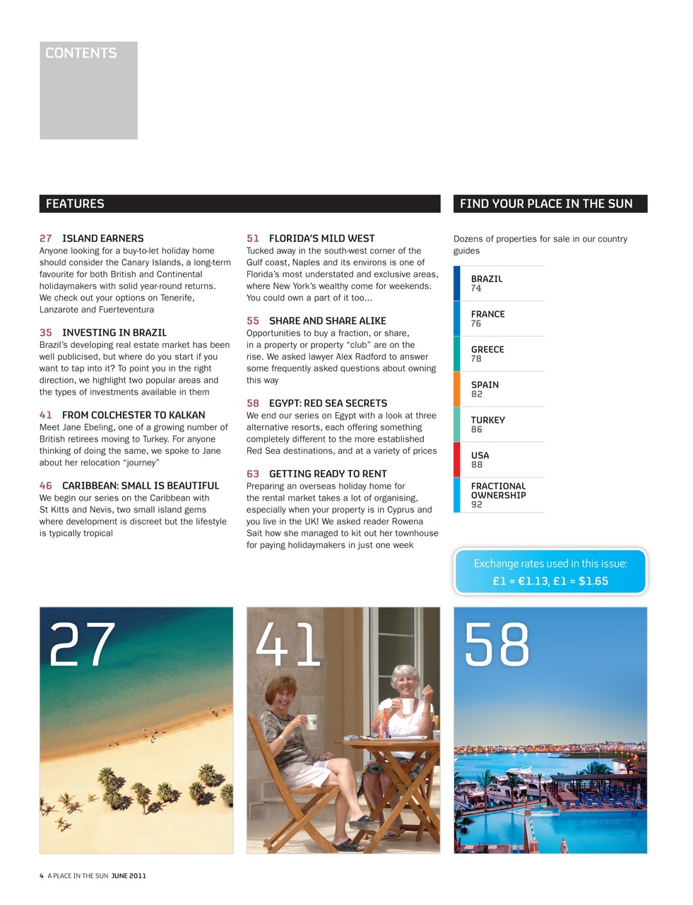 A Place in the Sun Magazine Preview Pages