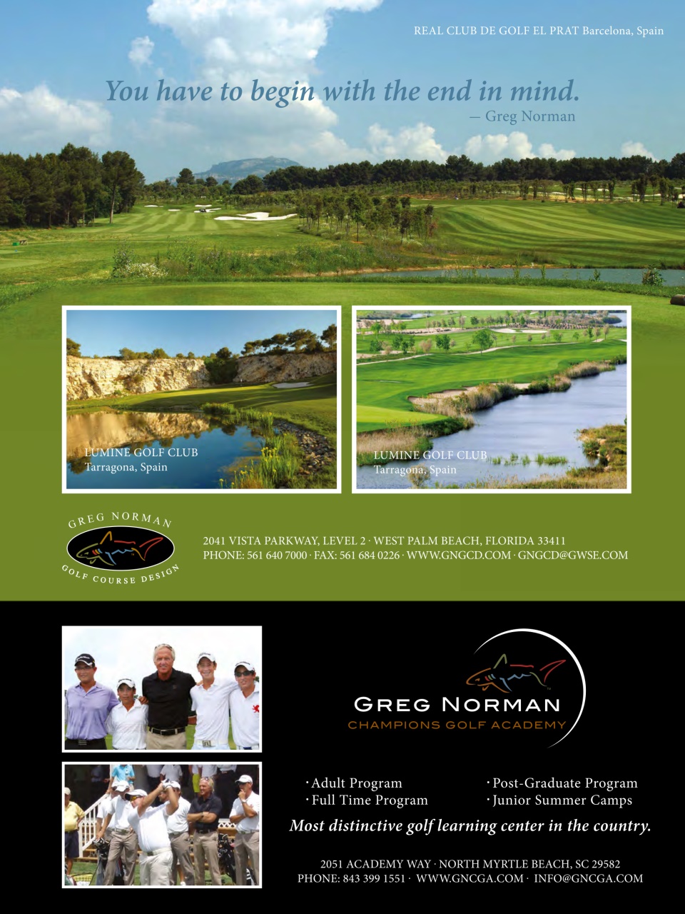 Golf Course Architecture Preview Pages