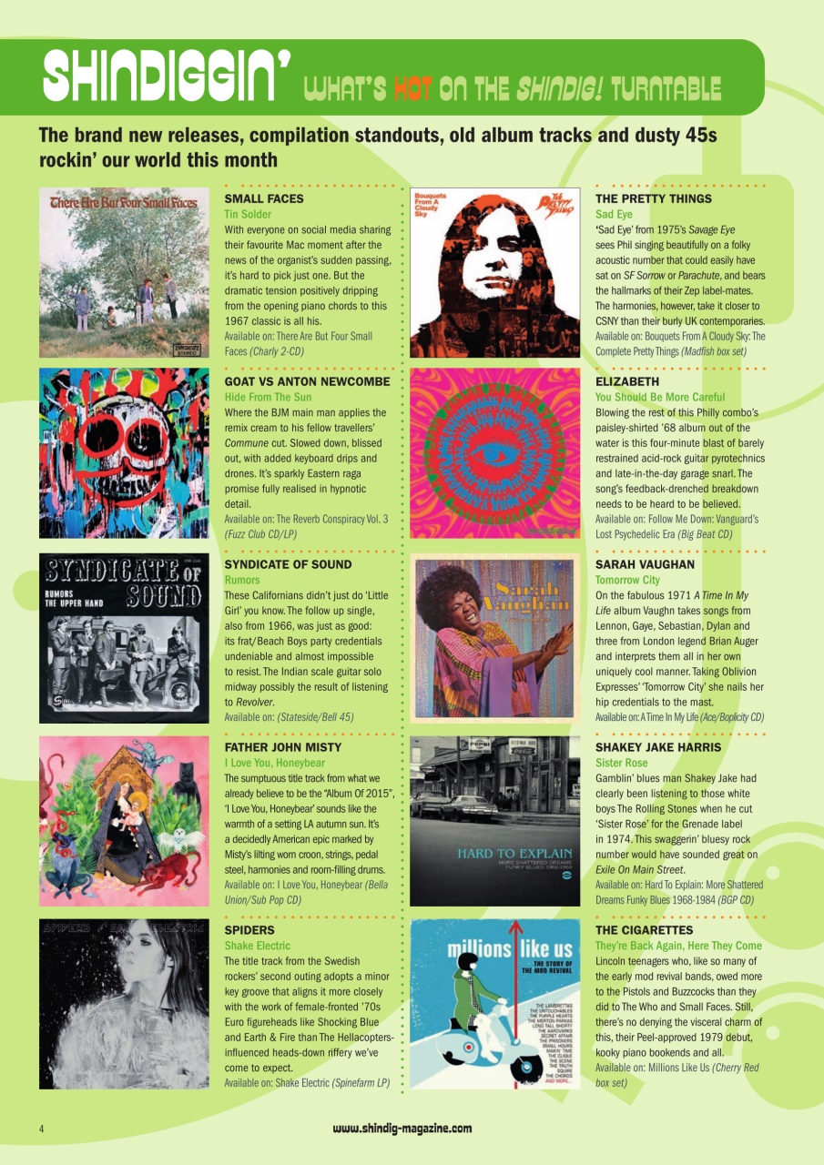 Shindig! Preview Pages