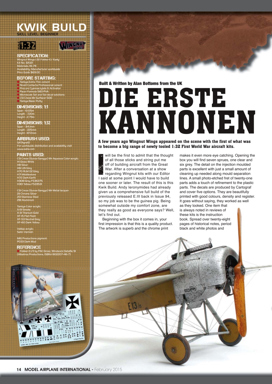 Model Airplane International Preview Pages