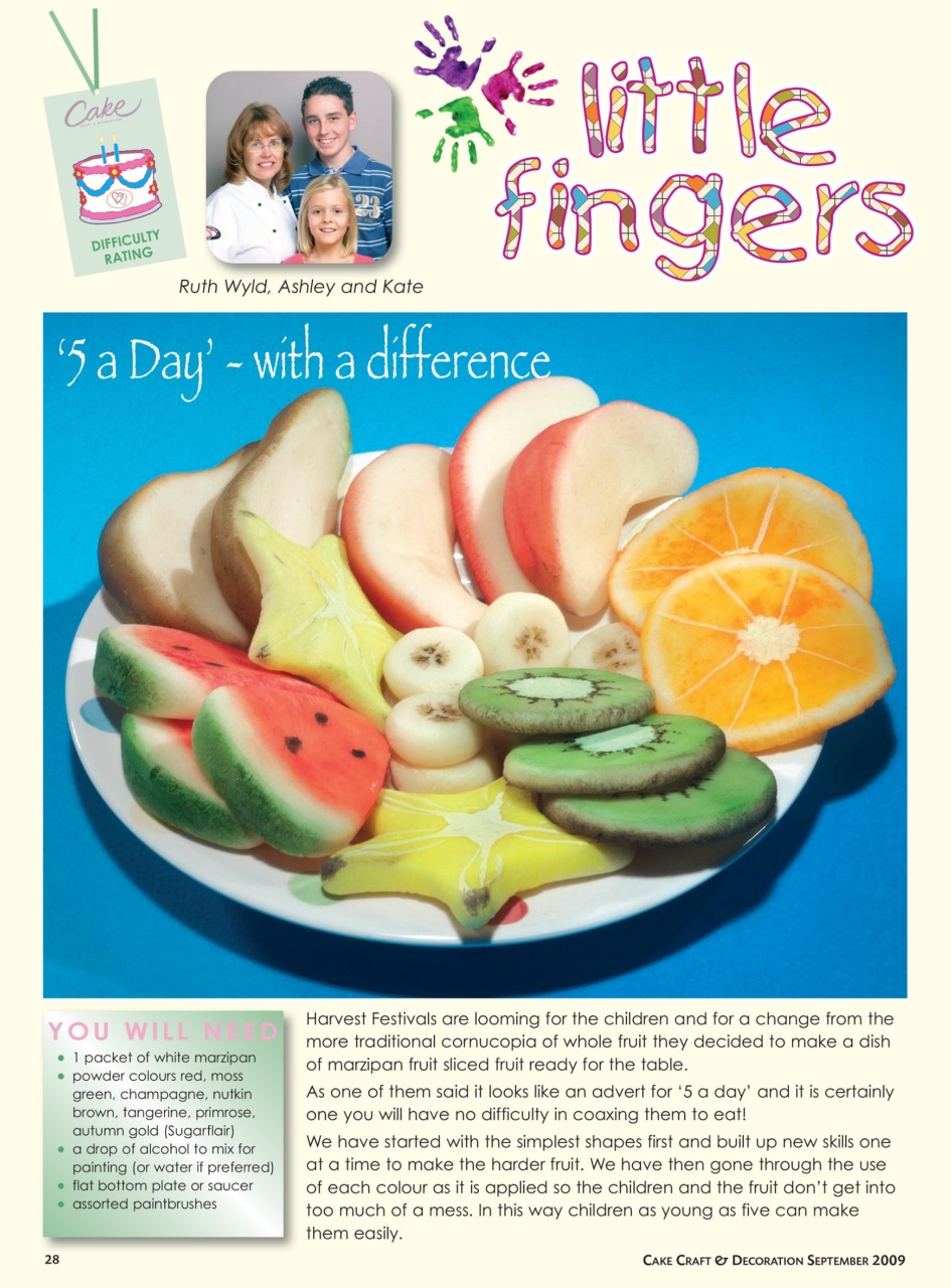 Cake Decoration & Sugarcraft Magazine Preview Pages