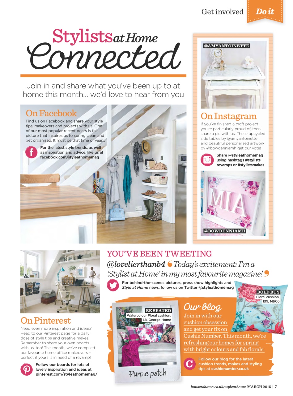 Style at Home Preview Pages