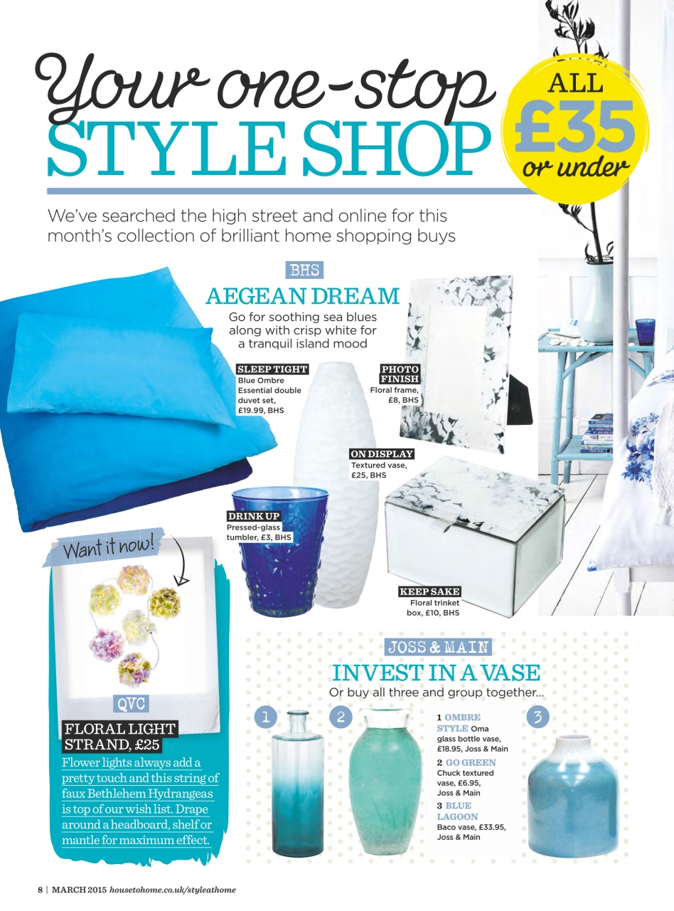 Style at Home Preview Pages