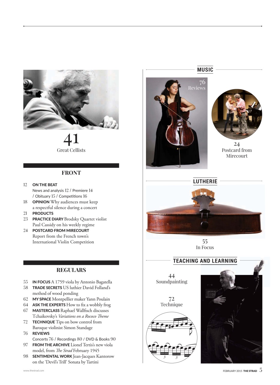 The Strad Preview Pages