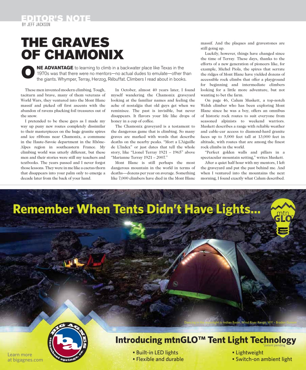 Rock and Ice Preview Pages