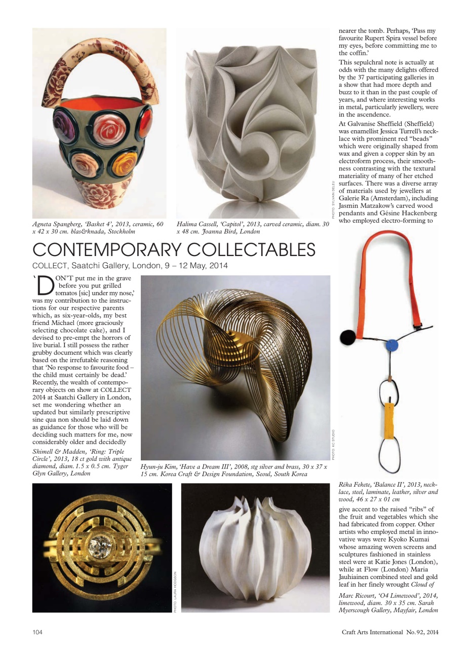 Craft Arts International Preview Pages