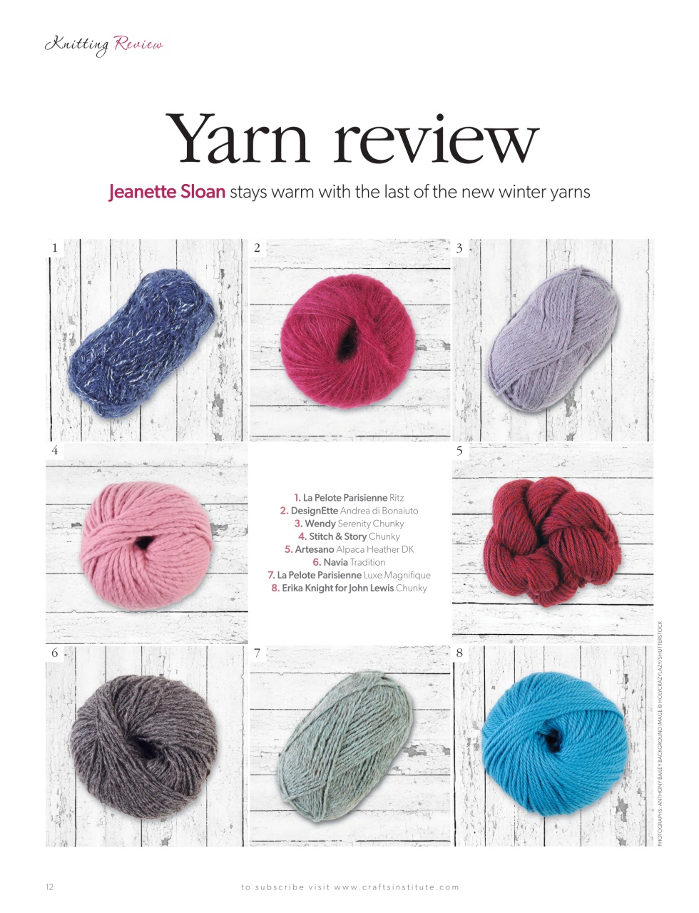 Knitting Preview Pages