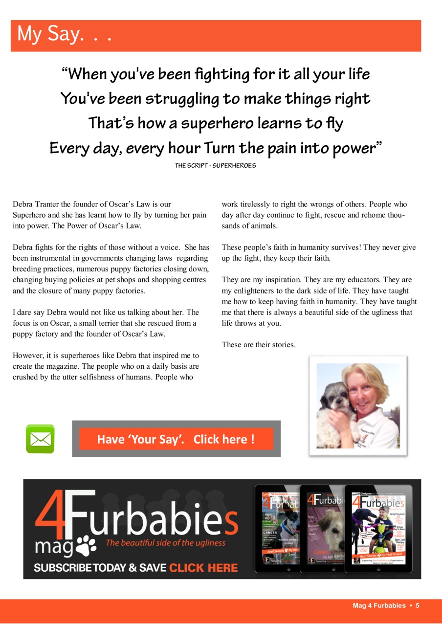 Mag 4 Furbabies Preview Pages