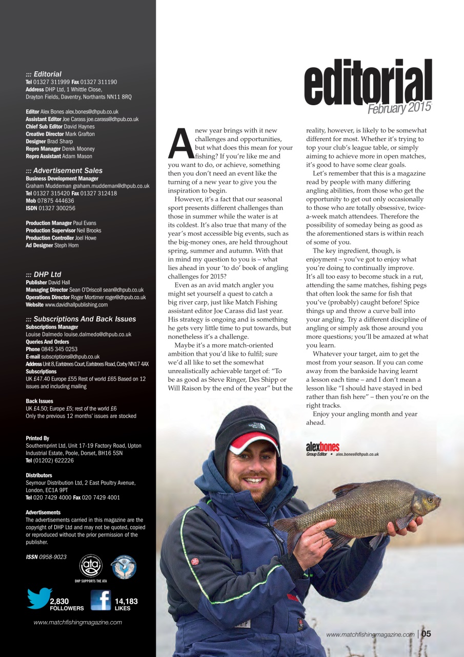 Match Fishing Preview Pages