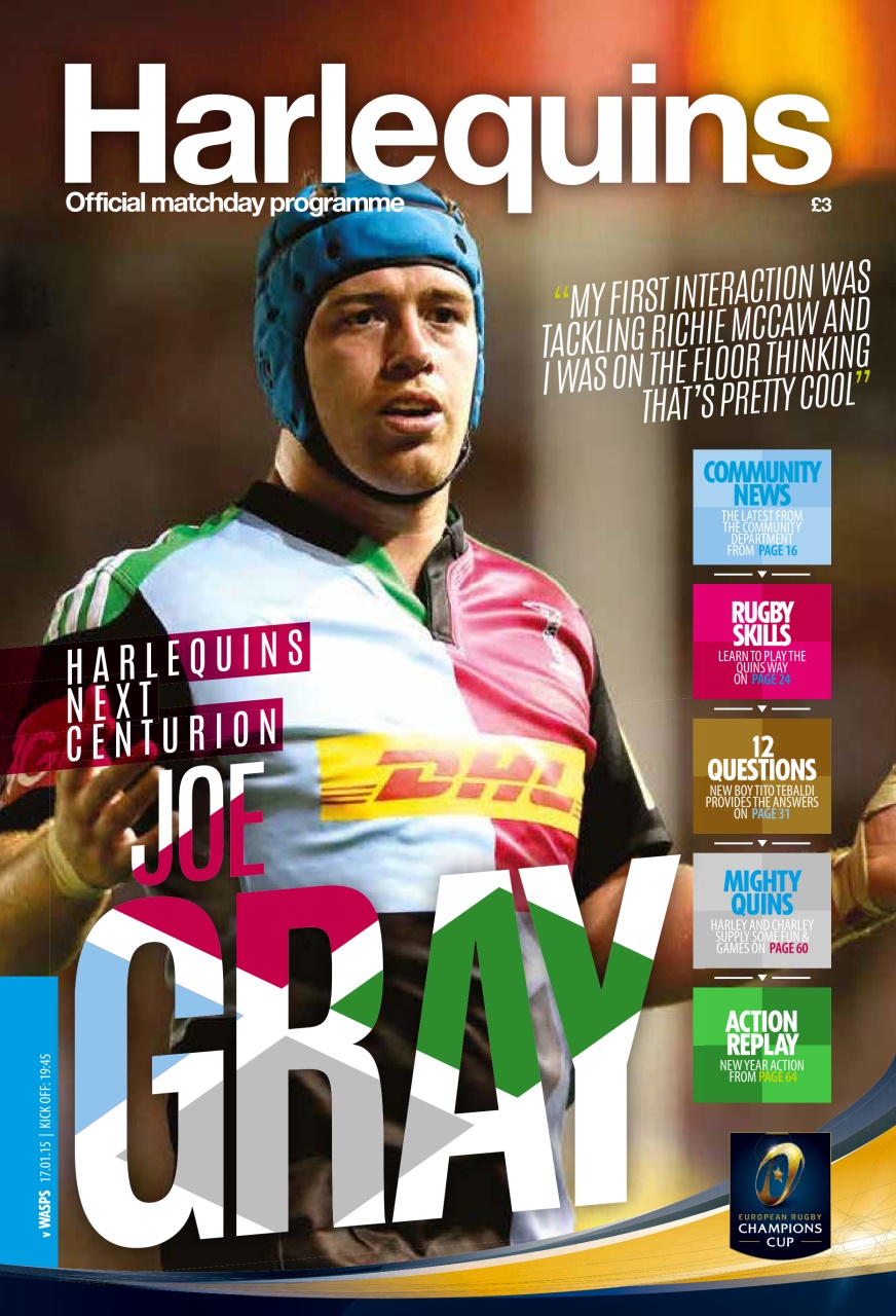 Harlequins Preview Pages