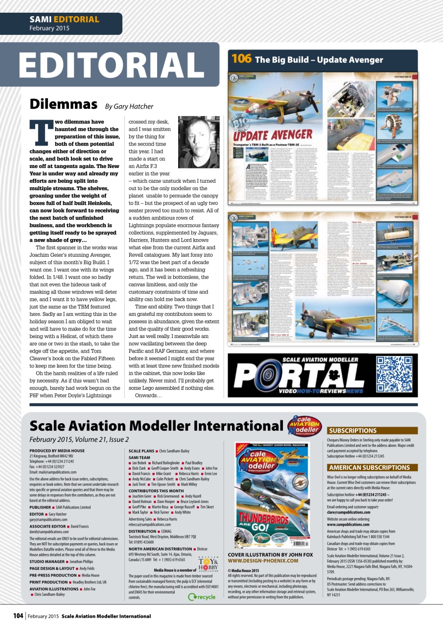 Scale Aviation and Military Modeller International (A) Preview Pages