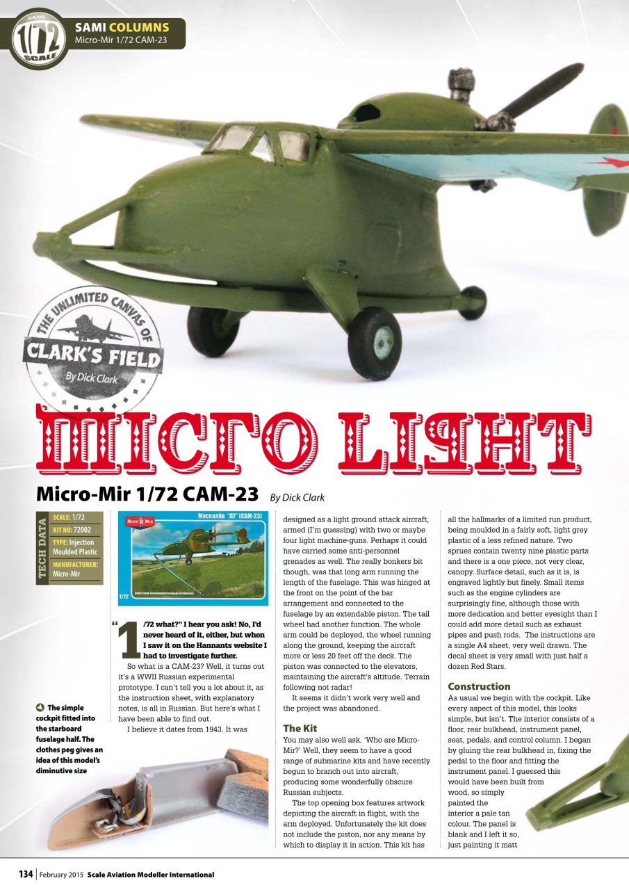 Scale Aviation and Military Modeller International (A) Preview Pages