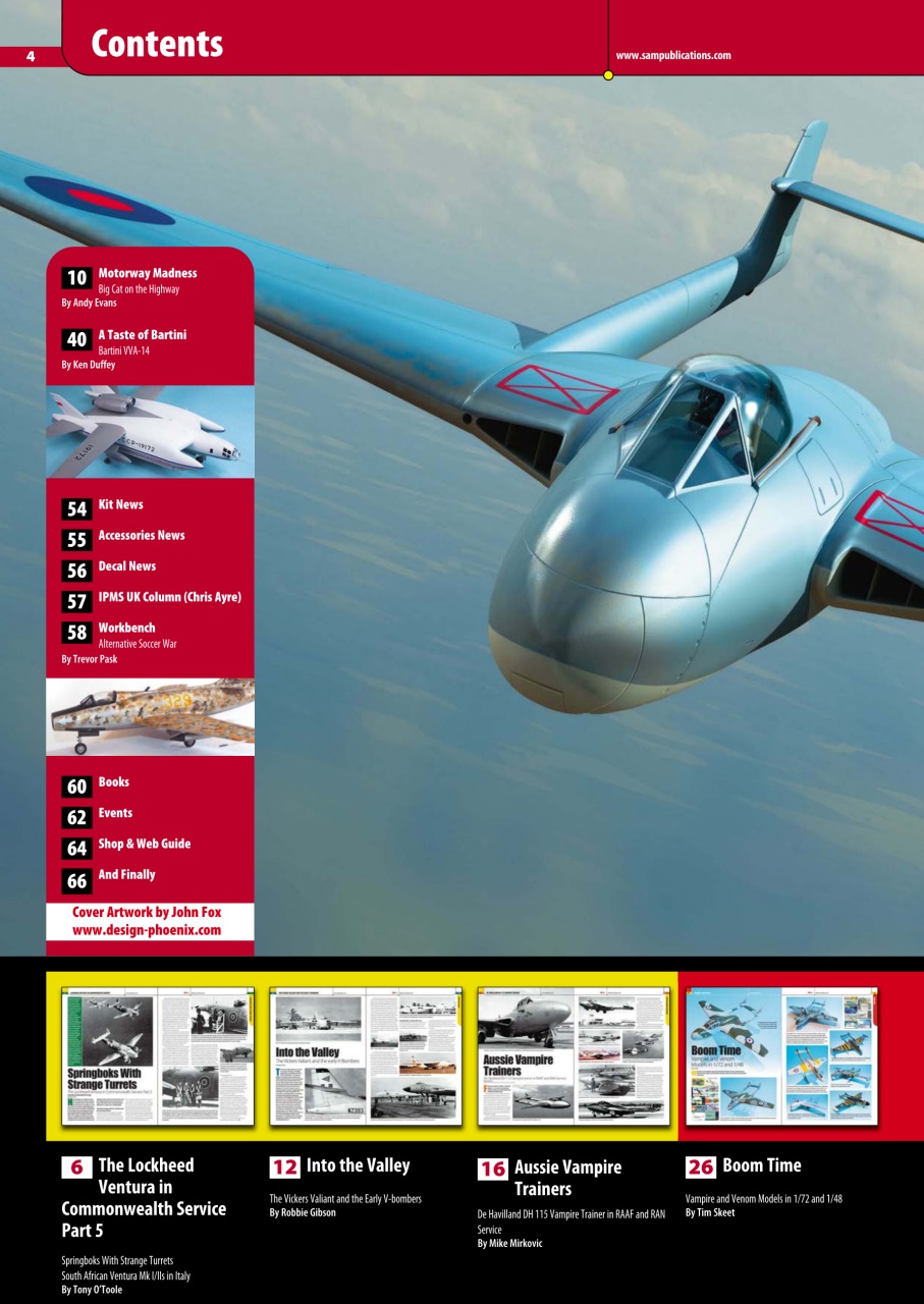 Model Aircraft Preview Pages