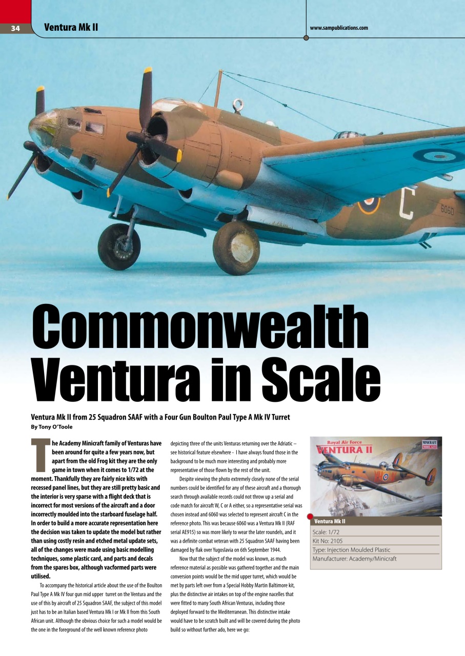 Model Aircraft Preview Pages