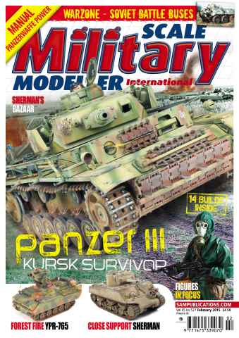Scale Aviation and Military Modeller International (M) issue SMMI Vol 45 Iss 527 Feb 2015