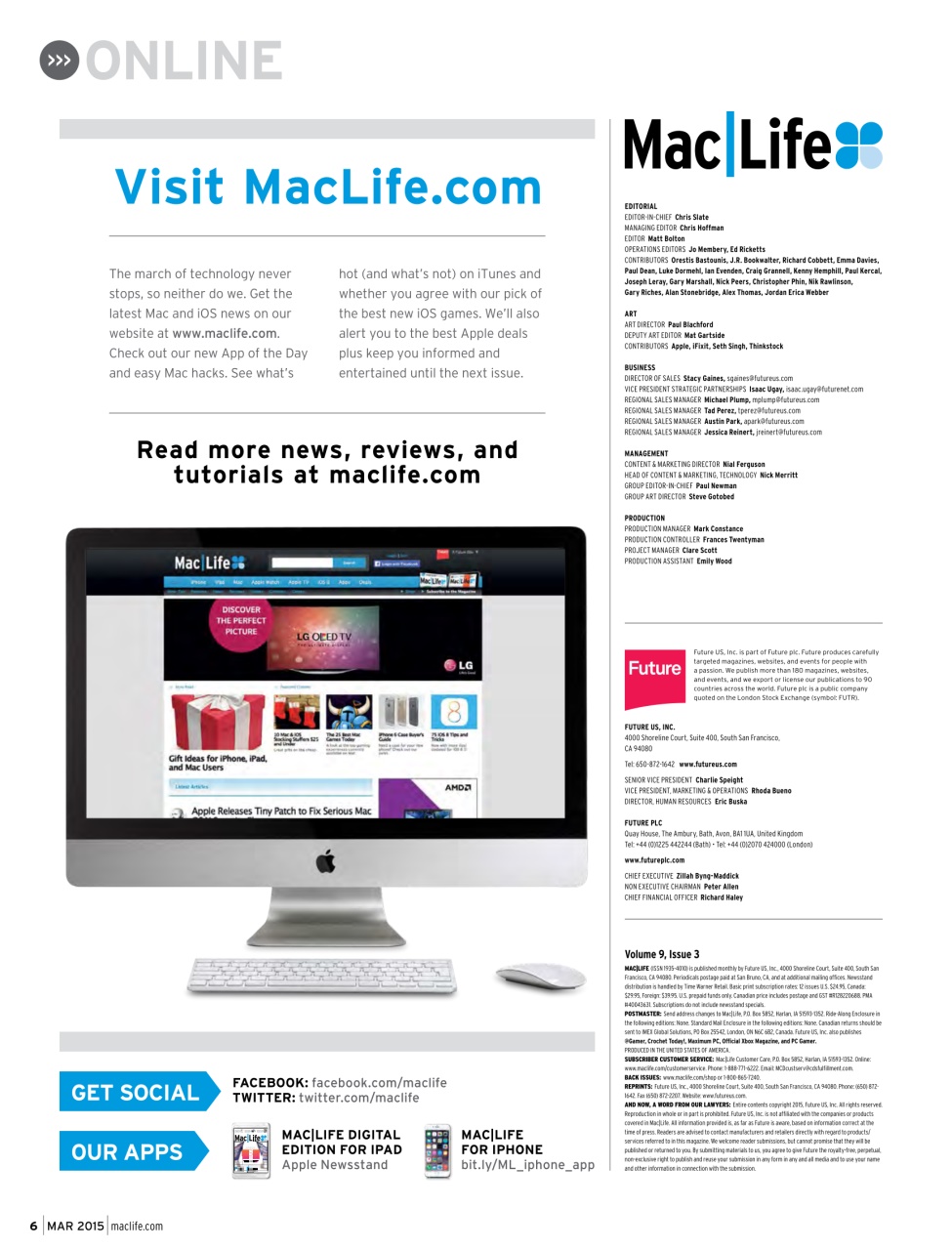 Mac|Life Preview Pages