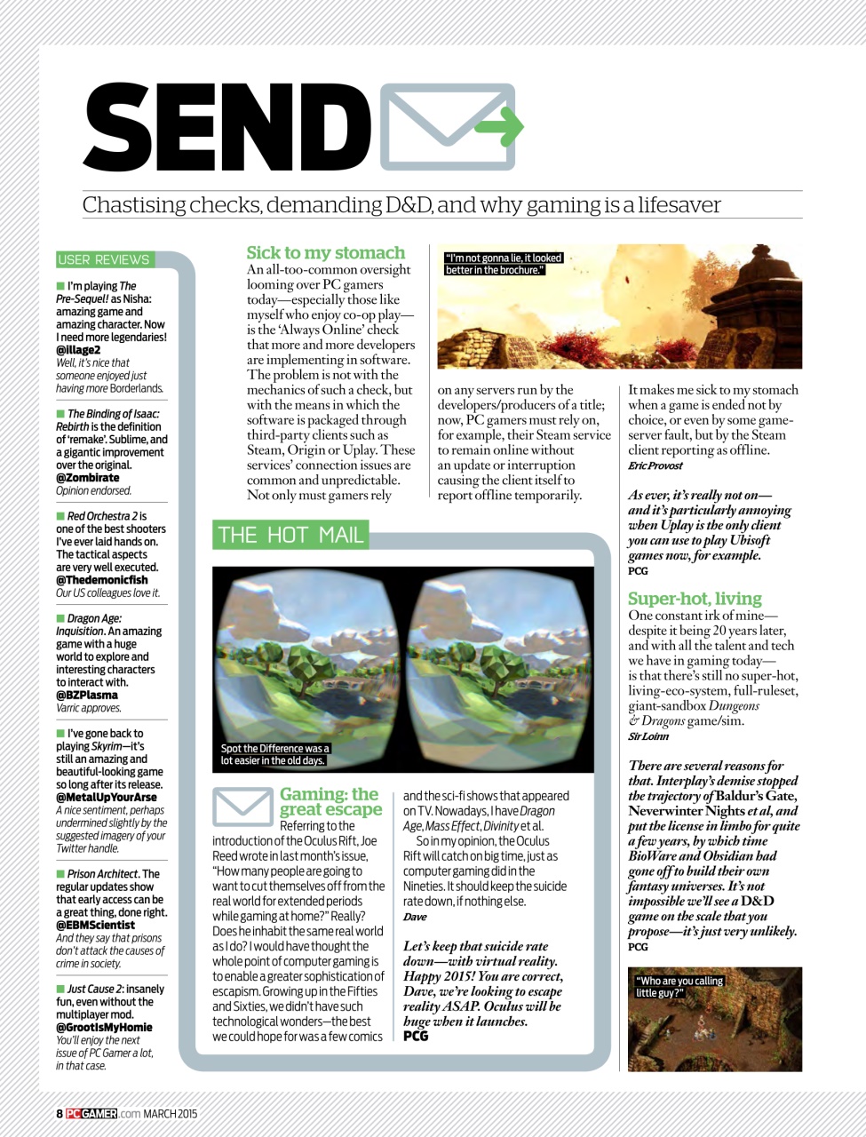 PC Gamer (US Edition) Preview Pages