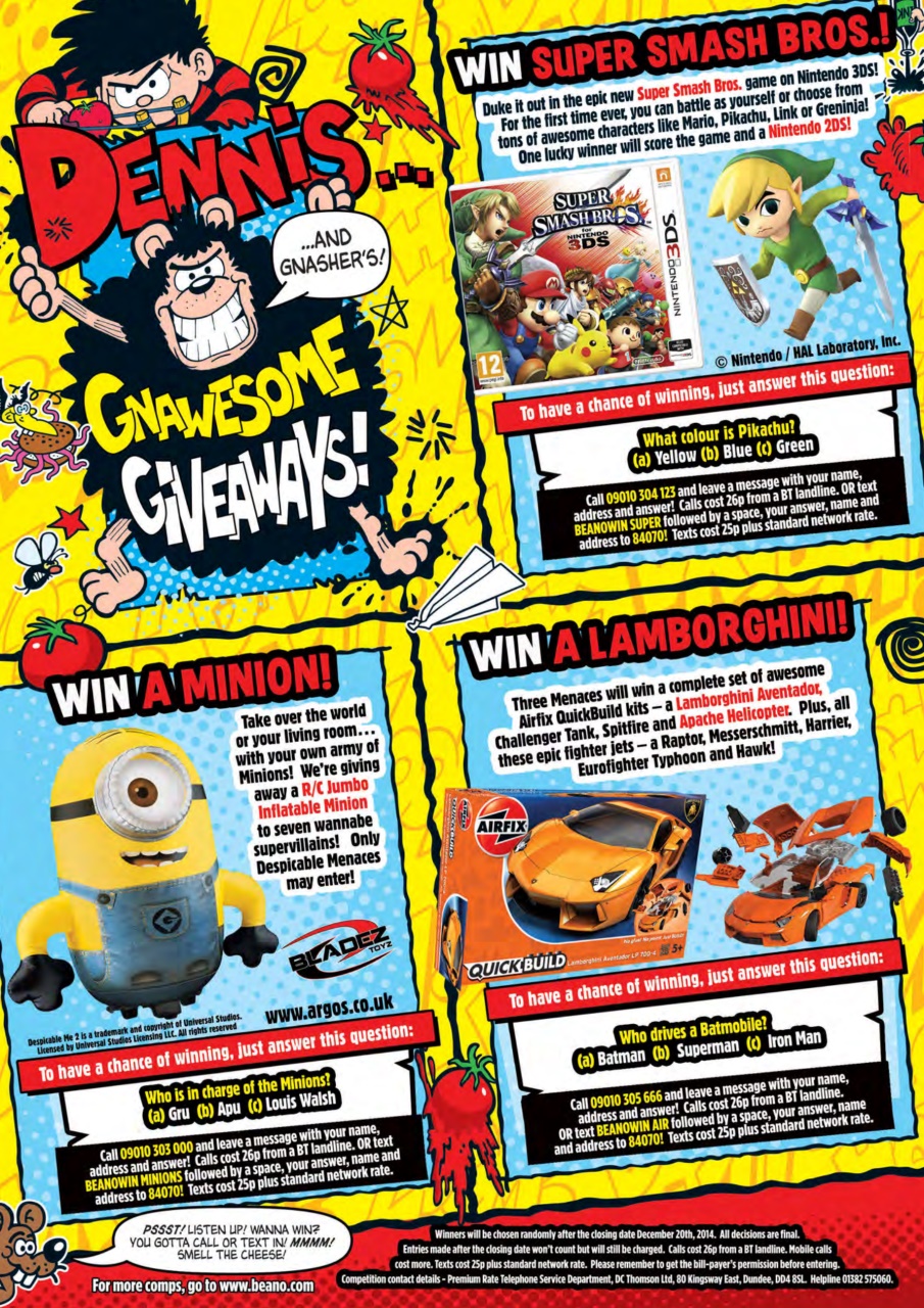 Beano Preview Pages