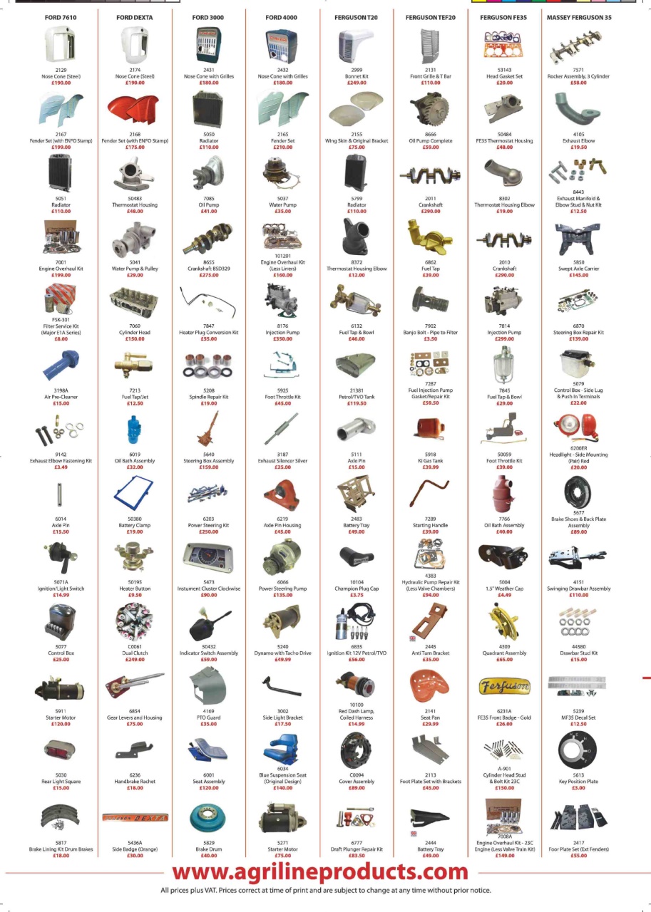 Tractor & Machinery Preview Pages