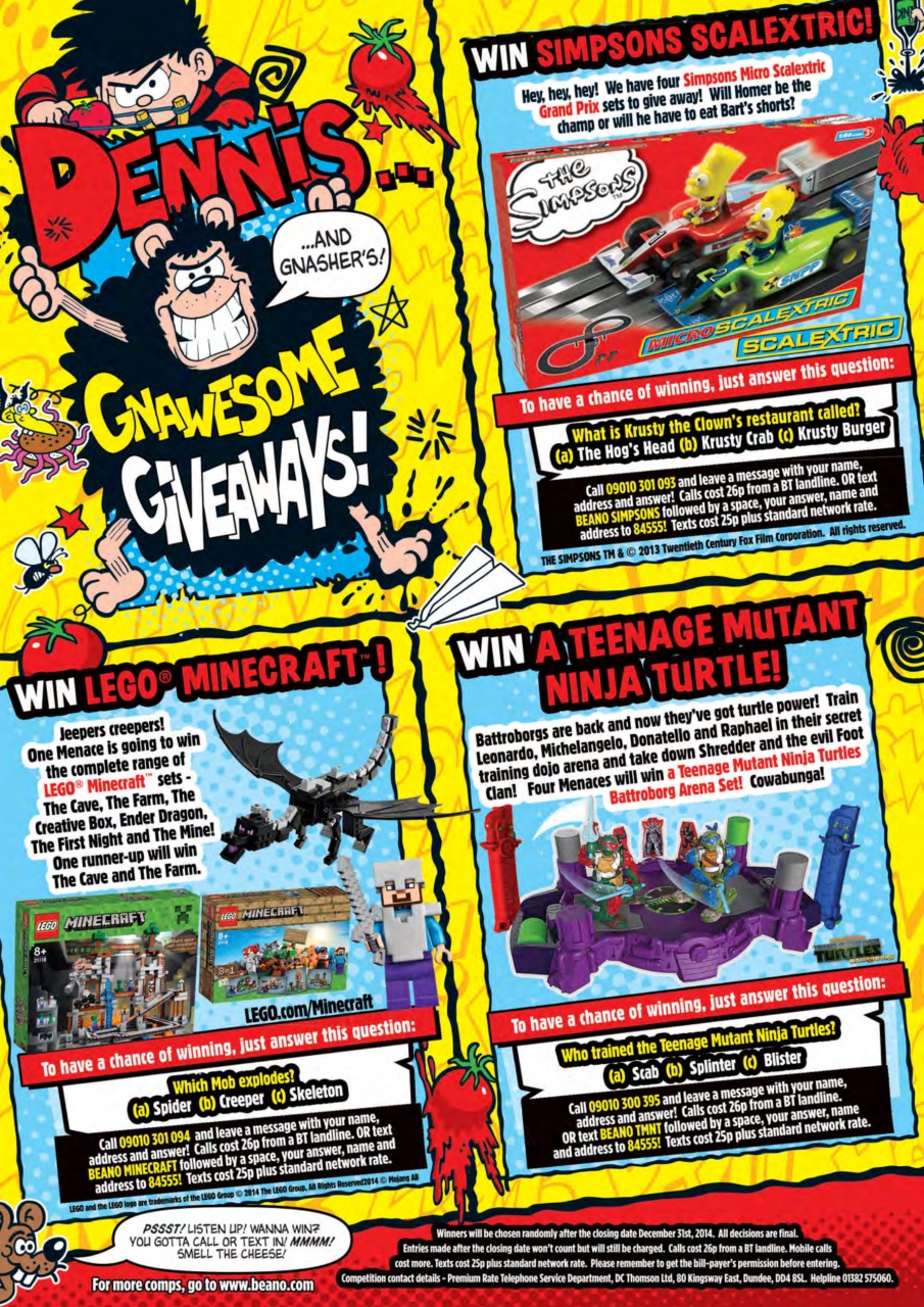 Beano Preview Pages