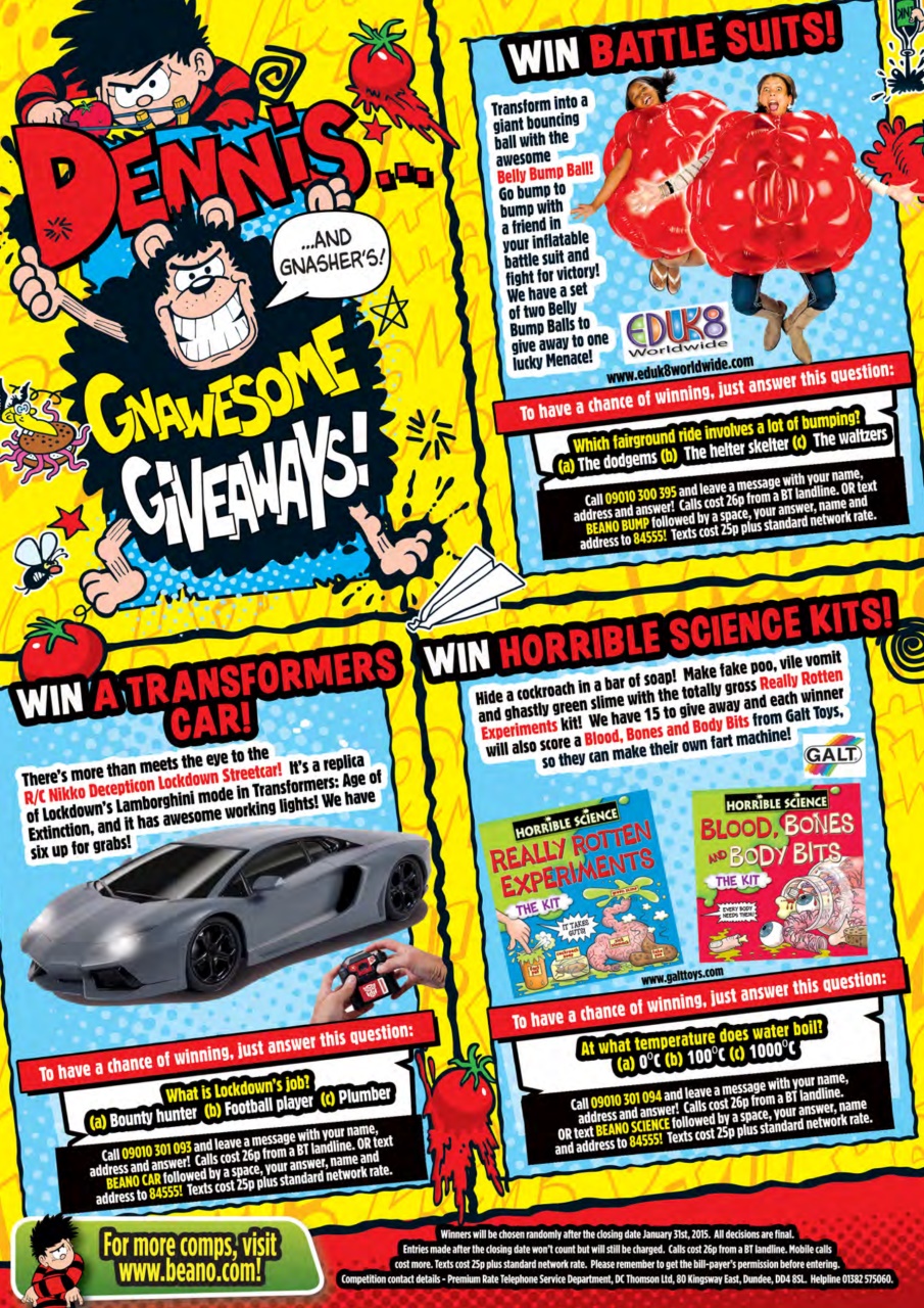 Beano Preview Pages