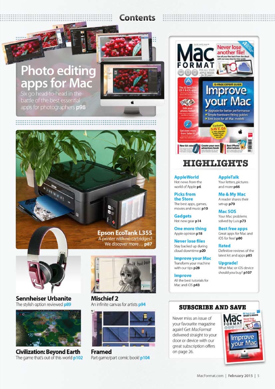 MacFormat Preview Pages