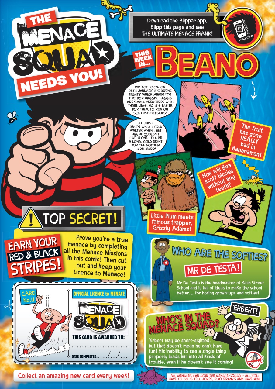 Beano Preview Pages