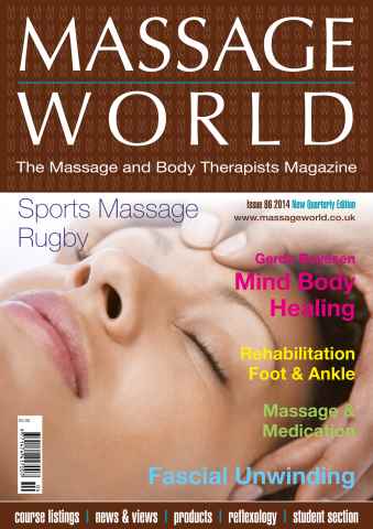 Massage World issue Massage World Issue 86