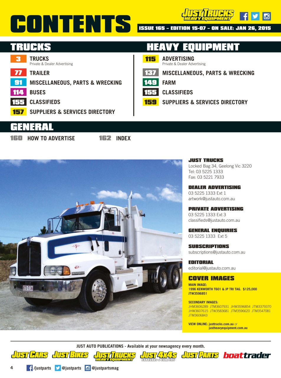JUST TRUCKS Preview Pages