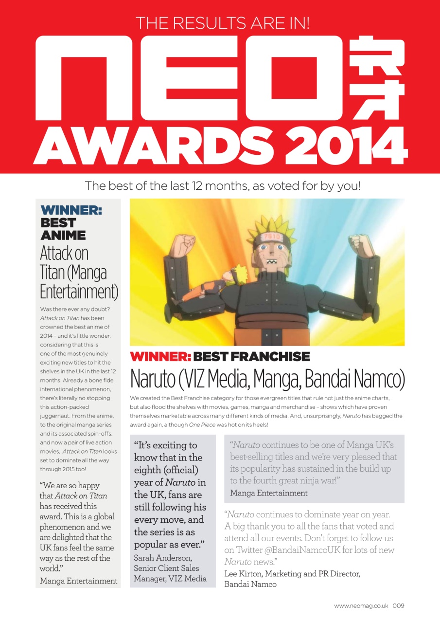 NEO Magazine Preview Pages