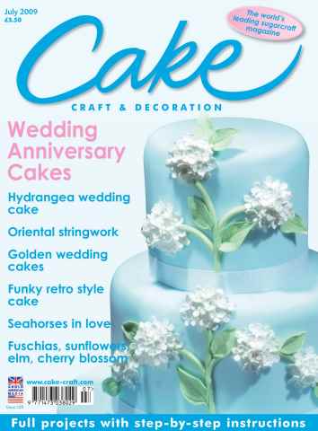 Cake Decoration & Sugarcraft Magazine issue July 2009