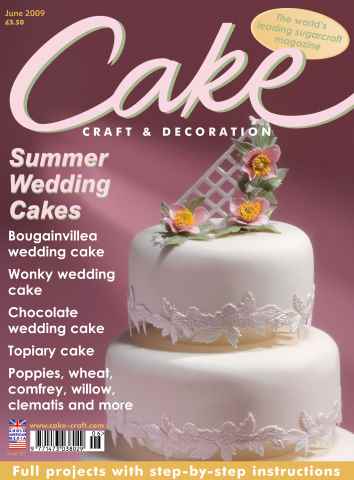 Cake Decoration & Sugarcraft Magazine issue June 2009
