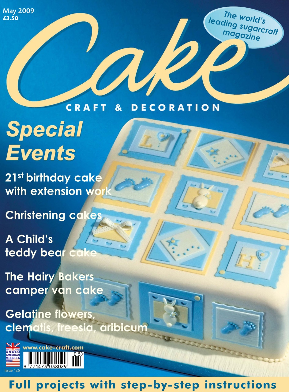 Cake Decoration & Sugarcraft Magazine Preview Pages