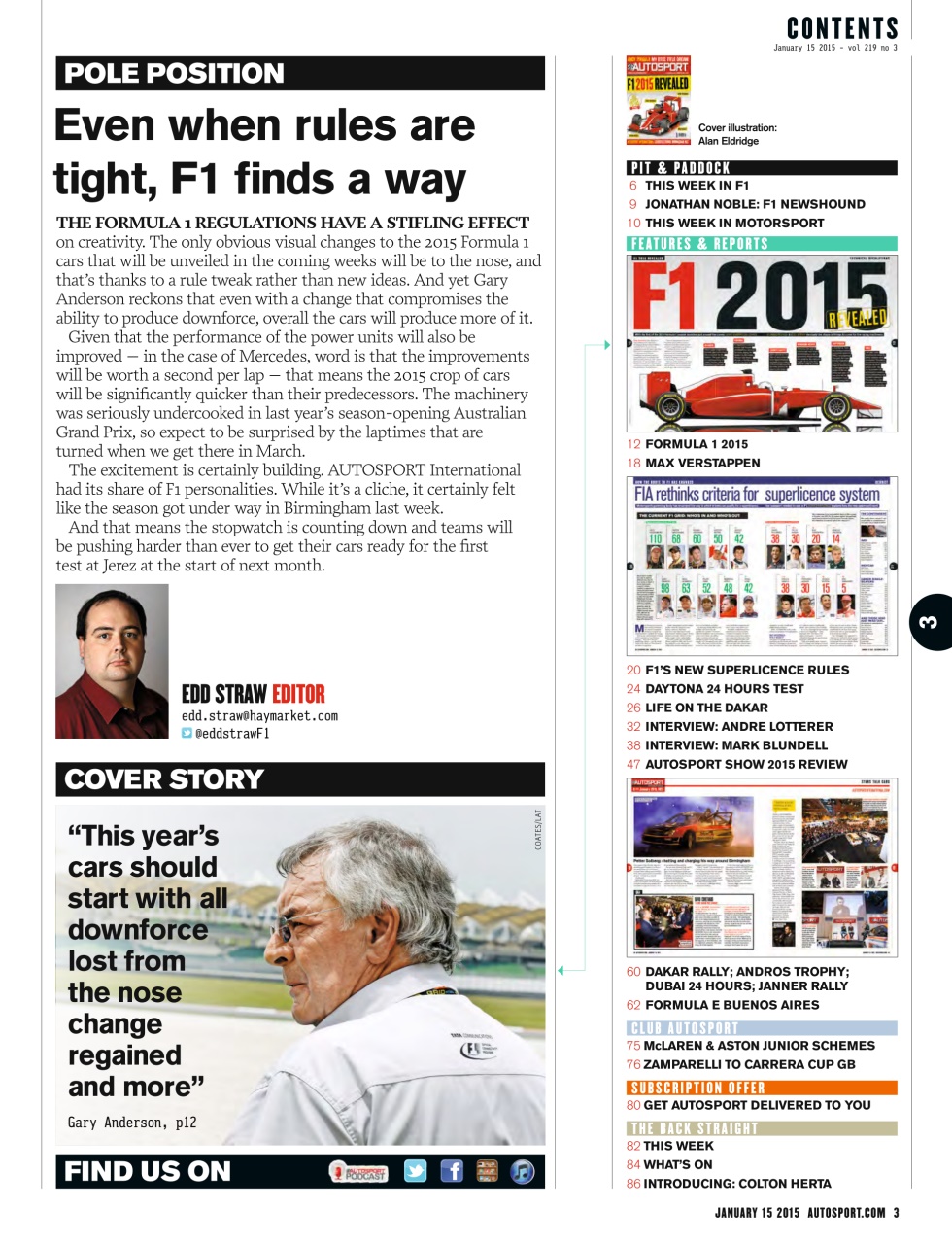 Autosport Preview Pages