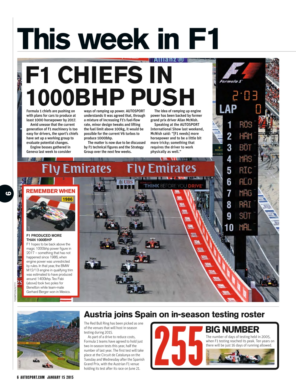 Autosport Preview Pages