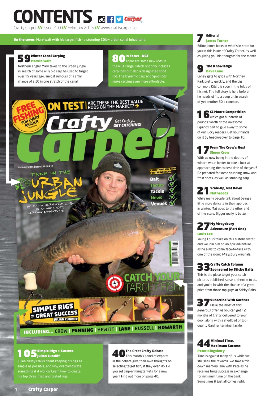 Crafty Carper Preview Pages