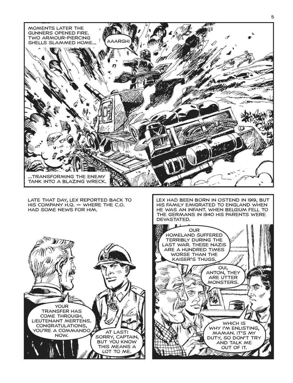 Commando Preview Pages