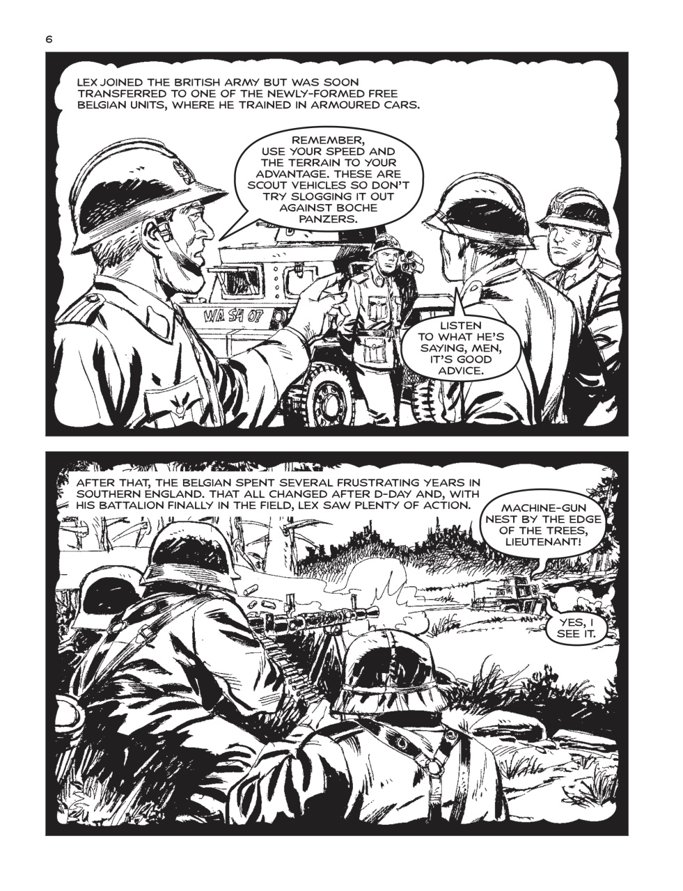Commando Preview Pages
