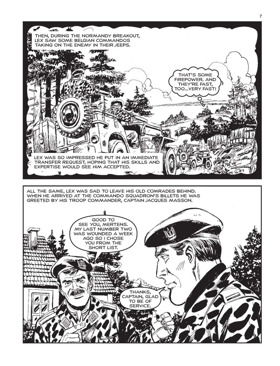Commando Preview Pages