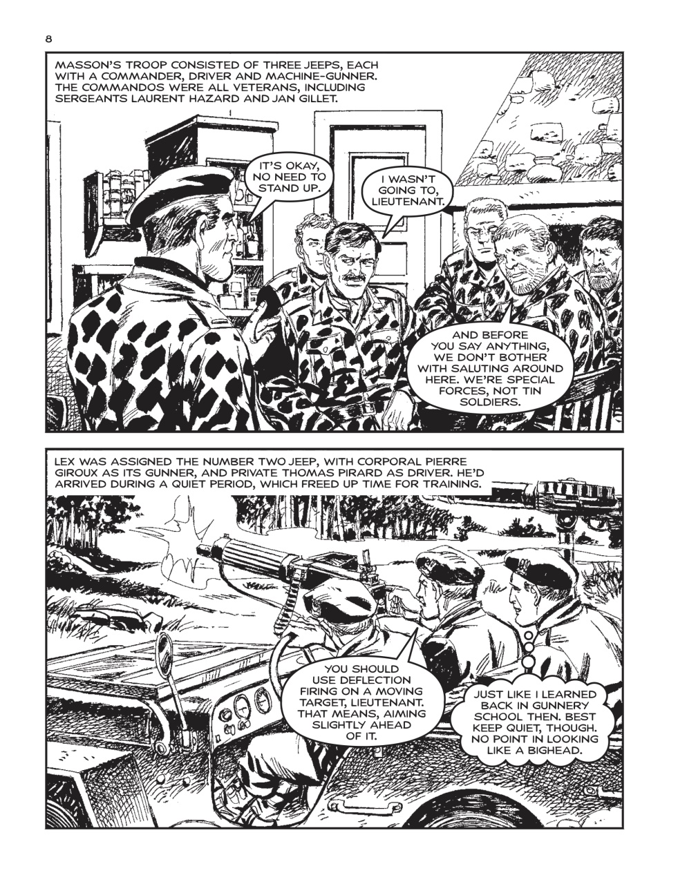 Commando Preview Pages