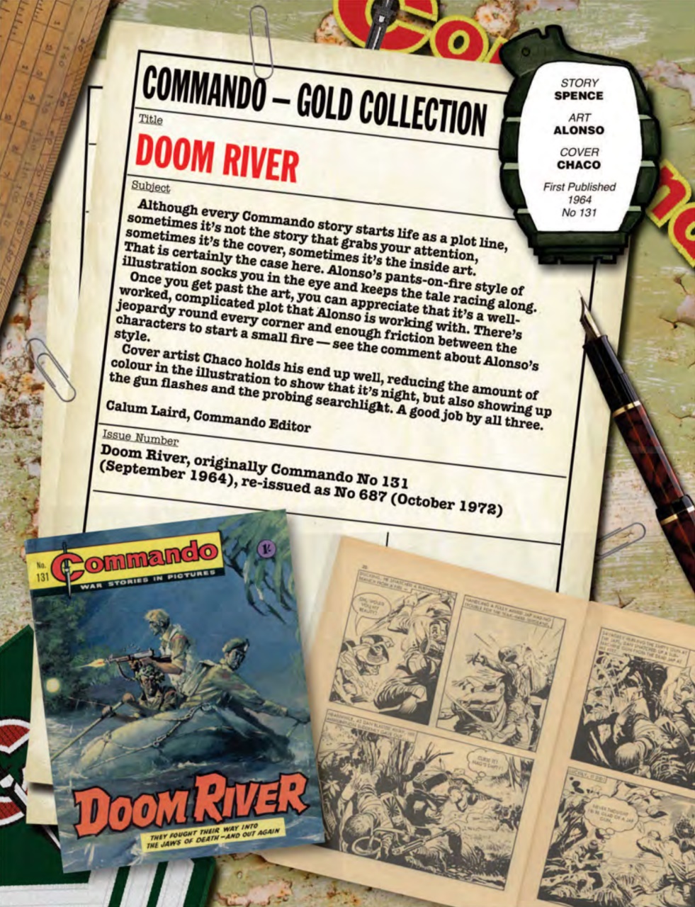 Commando Preview Pages