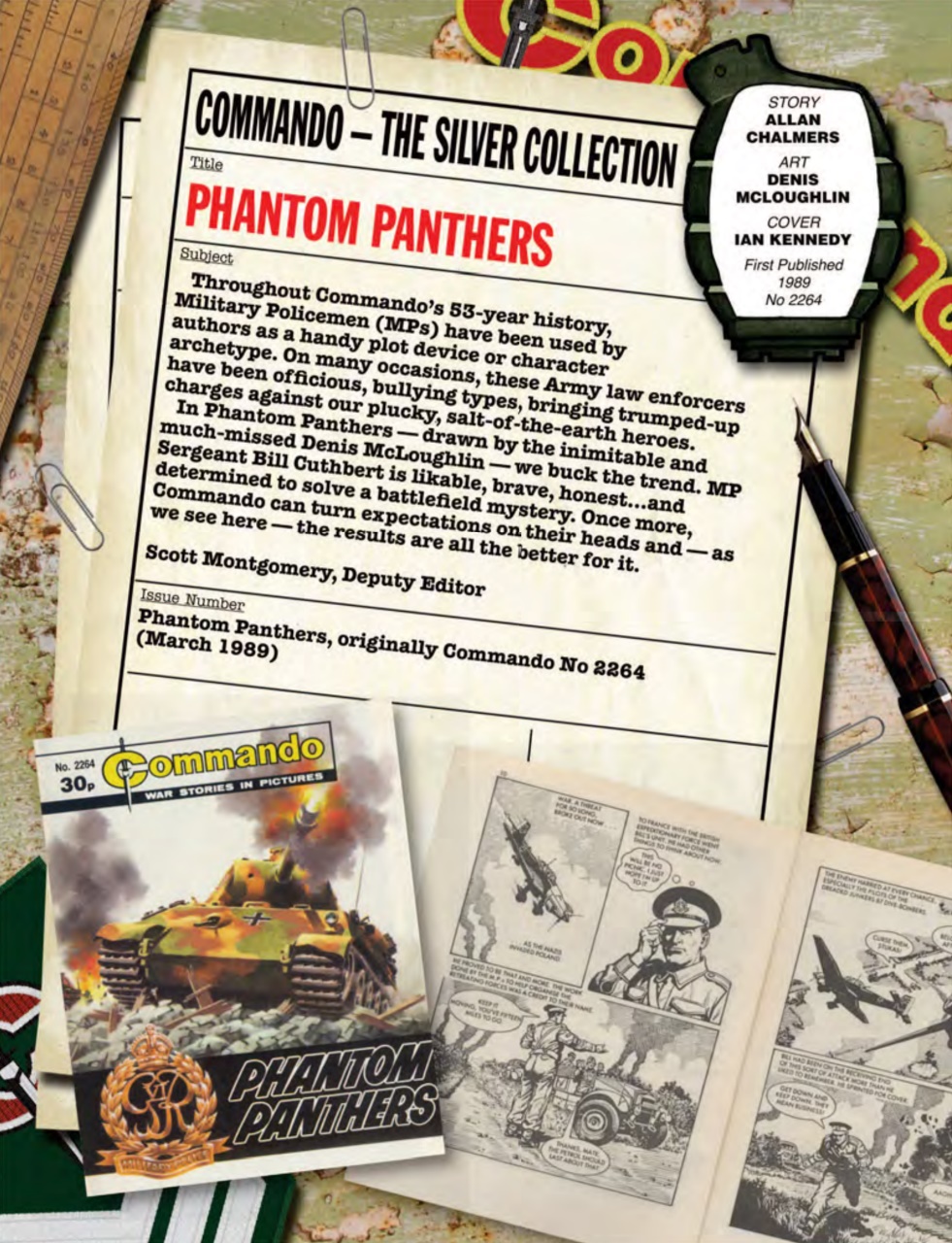 Commando Preview Pages