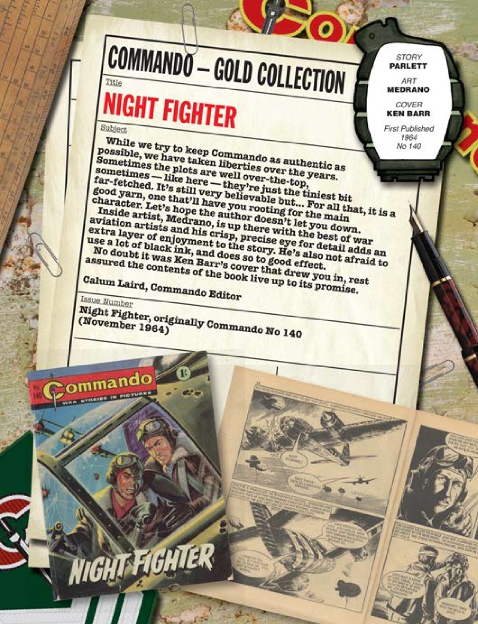 Commando Preview Pages